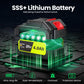 21V 4.0Ah lithium battery leaf blower#color_green